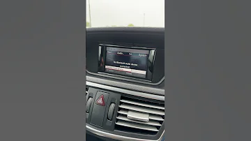 Bluetooth Conection Mercedes E Class Amg 