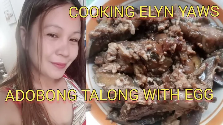 ADOBONG TALONG WITH SIMPLENG LUTO PERO MASARAP @El...