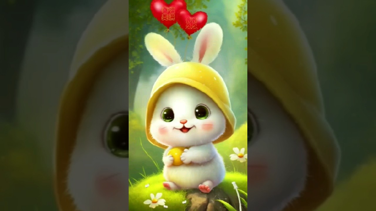 Cute Rabbit WhatsApp Status । 
