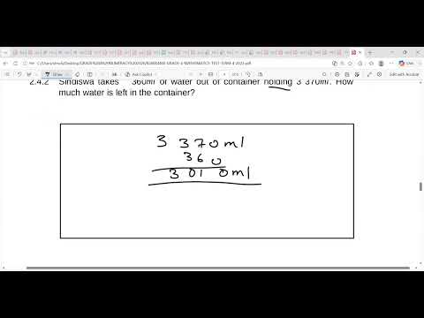GRADE 4 NUMERACY 2026 PREPARATION