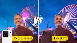 Oppo Find X10 Pro MAX versus iPhone 18 Pro camera comparison
