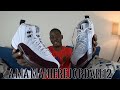 BEST A MA MANIERE SILHOUETTES? OR NAH? | A MA MANIERE JORDAN 12's UNBOXING | WHITE ⚪ &amp; BURGUNDY 🔴 |