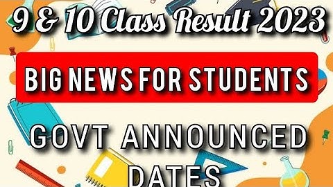 10th Class Result 2023 - 9th Class Result 2023 - All Punjab Boards - Matric Result 2023