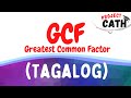 GCF & Fraction Operations | Tagalog Tutorial