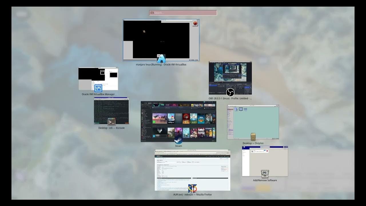 Linux AI video upscaling video2x demo YouTube
