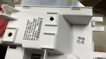 Electrolux Washer Error Code 53 Control Board Replacement