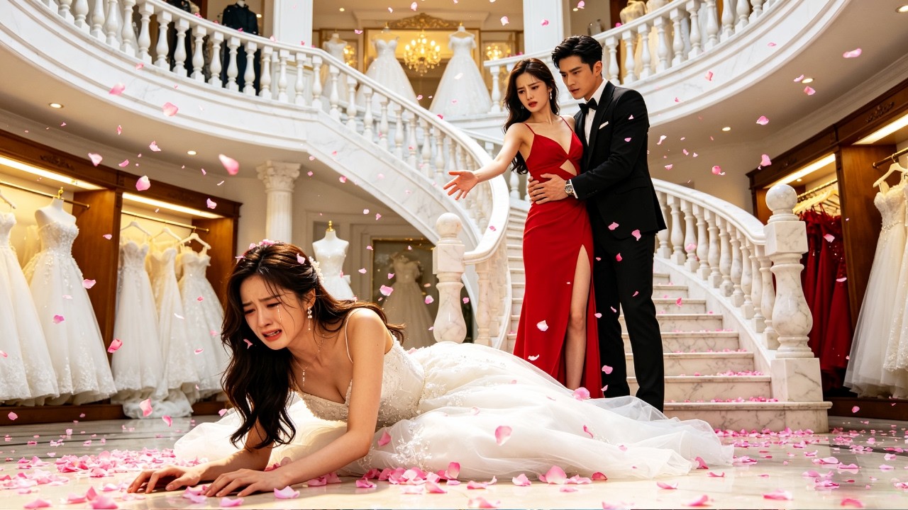 She gave up everything for love and waited for her husband for three years, only to witness him and his first love having an affair in the marital chamber. After her heart was trampled on, she gave up completely, signed a divorce agreement, and married her powerful uncle. Her ex-husband knelt at the wedding, begging her to come back! #爽文 #逆袭 #追妻火葬場