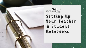 Setting Up Your Notebooks