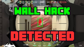 WALL HACK DETECTED *valorant cheaters*