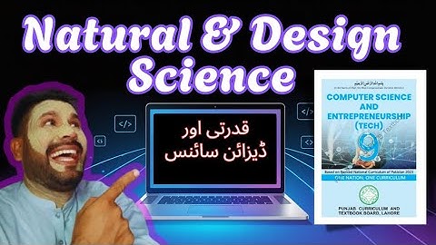 🎓Computer Science for  Class 9  Chapter 1 | Natural & Design Science Explained 💻