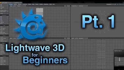Lightwave 3D for Beginners / Pt. 1 / Modeler Interface Overview