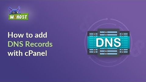 How to add DNS records with cPanel