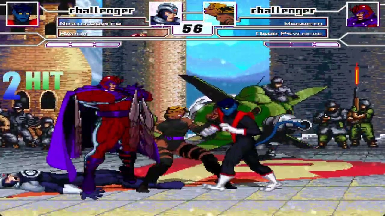 Международный турнир Mugen: Ночной Змей и Хавок против Магнето и Дарк Псайлок 31.01.2025 