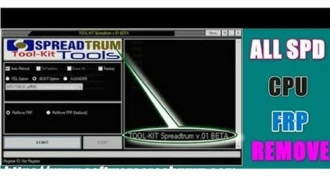 SPD FRP Remover Tool - V0.1 [TOOL-KIT Spreadtrum]