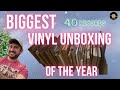 The biggest vinyl record unboxing of the year  christmas came early