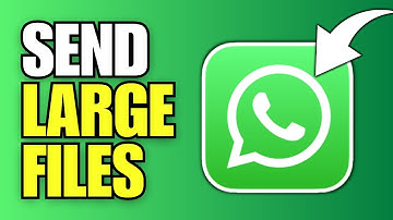 How To Send Large Files on WhatsApp (PC & Laptop)