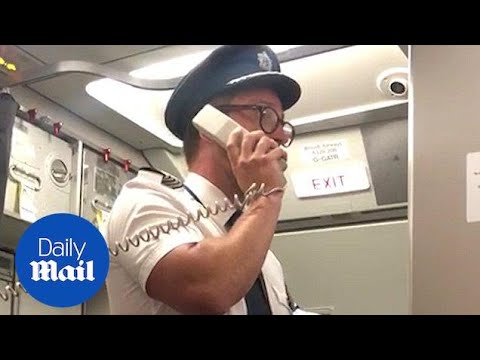 Hero BA captain addresses passengers after emergency landing