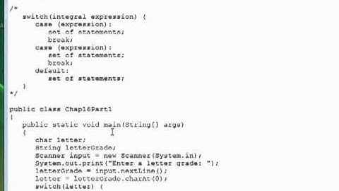 InfiniteSkills Tutorial | Java Tutorial -  Switch Statement | Training Essentials