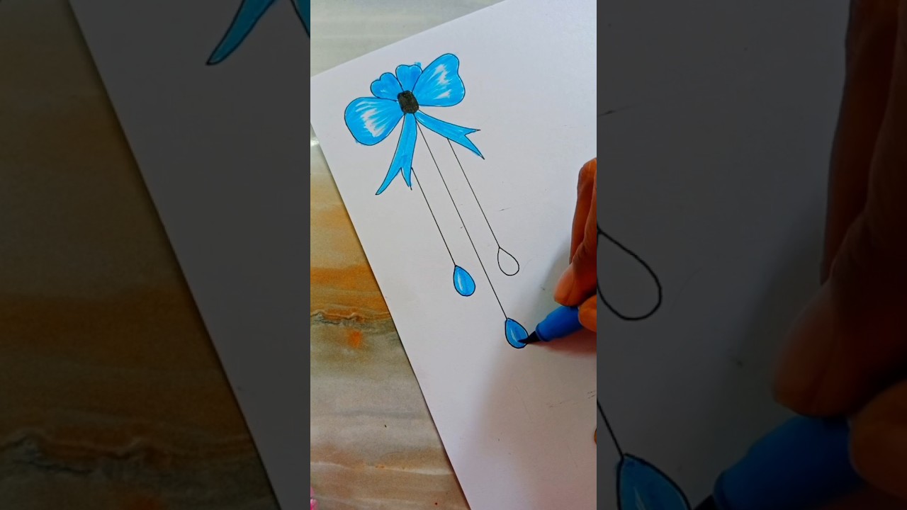 ribbon border design..border ideas for project..