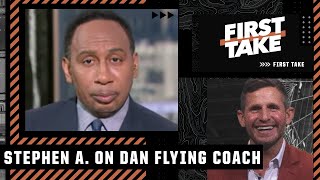 Stephen A. Smith is STILL not letting Dan Orlovsky get away with sitting in coach 😂 | First Take