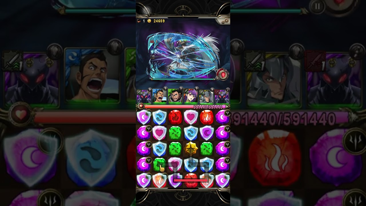 「神魔之塔」 蟻王 一次3成就（頭尾相同/3屬/3人） （需至少買活動技能無視陰之氣） 我獨合作地獄級「日本最強公會會長」