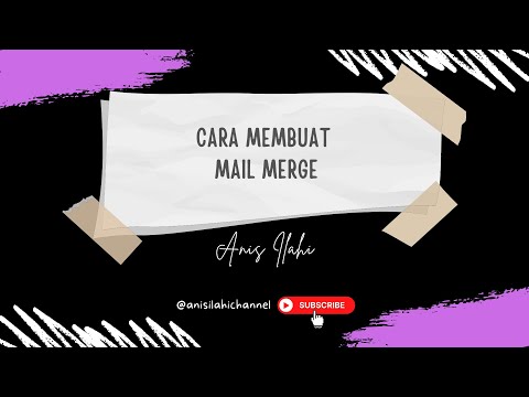 Cara Membuat Mail
