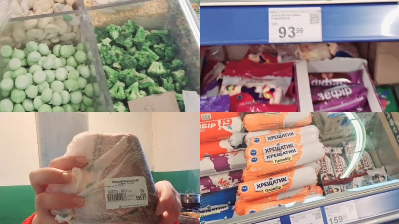 распаковка продуктов поехала за одним купила рыби красной