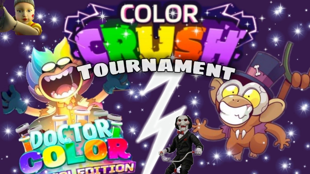 Match masters Color Crush Tournament with monkey jojo 