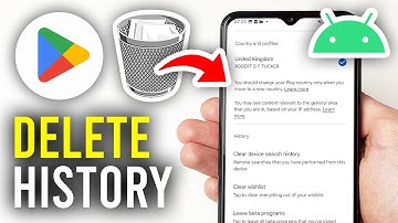 How To Delete Search History On Google Play Store - Full Guide