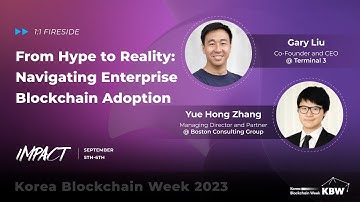 From Hype to Reality: Navigating Enterprise Blockchain Adoption | KBW2023