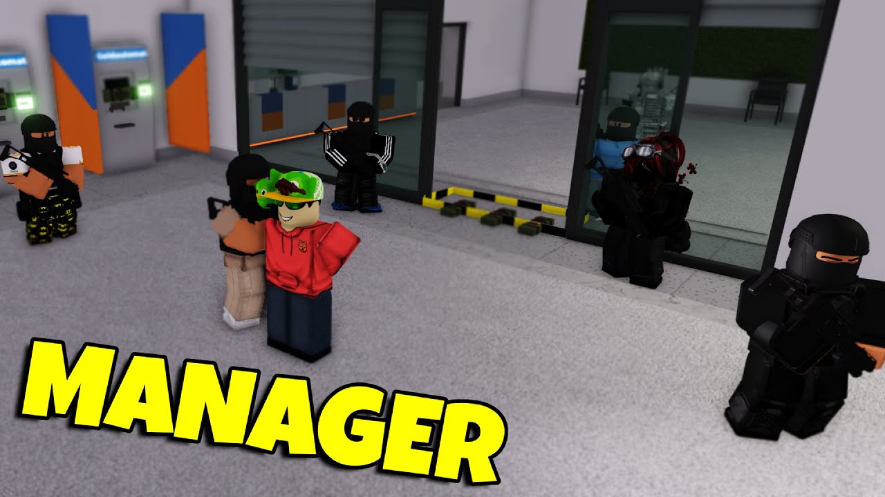 NOTRUF HAMBURG MANAGER als GEISEL beim BANKRAUB  | ROBLOX Deutsch Emergency Hamburg