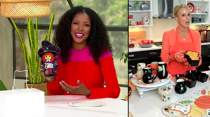 Temp-tations Seasonal 12" Witch Cake Pan on QVC