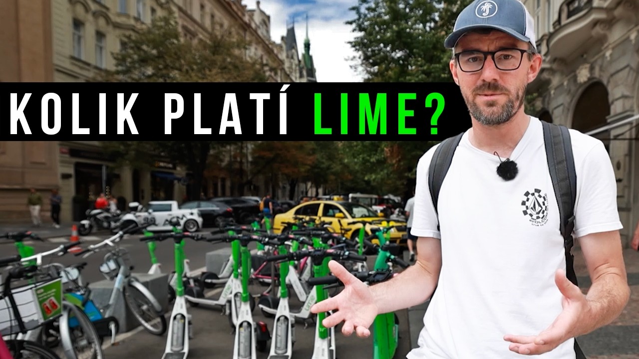 Opilý turista vrazil do policejního auta - na koloběžce