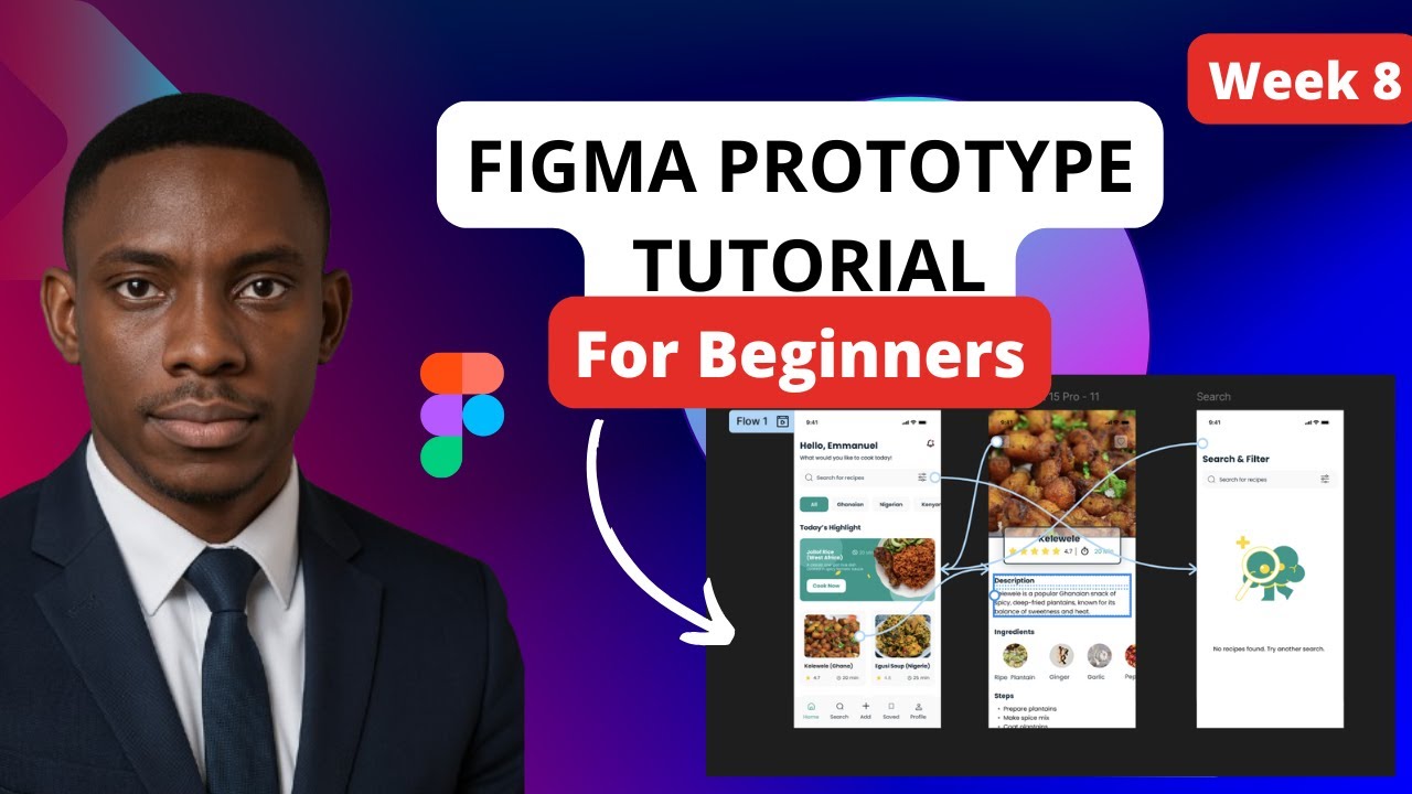 Figma Prototype Tutorial for Beginners – Make Your App Clickable! - YouTube