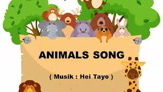 ANIMALS SONG ( Lagu tentang Hewan Dalam Bahasa Inggris ) Musik Hey Tayo Mudah