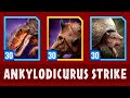 LEVEL 30 ANKYLODICURUS BOSS EPIC STRIKE (JURASSIC WORLD ALIVE)