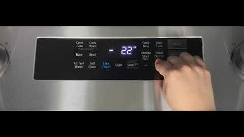 Calibrating the Oven Temperature of LG Range
