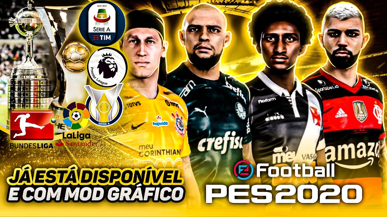 🎮 FL PATCH 2.0 DISPONÍVEL! PES 2020 no XBOX 360: NOVO  