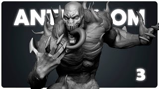 ANTIVENOM | Esculpiendo en ZBRUSH desde Cero | Directo Completo 3