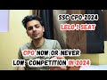 Ssc cpo 2024 competition reality  cpo 2024 safe score  high chance for selection  careersnap
