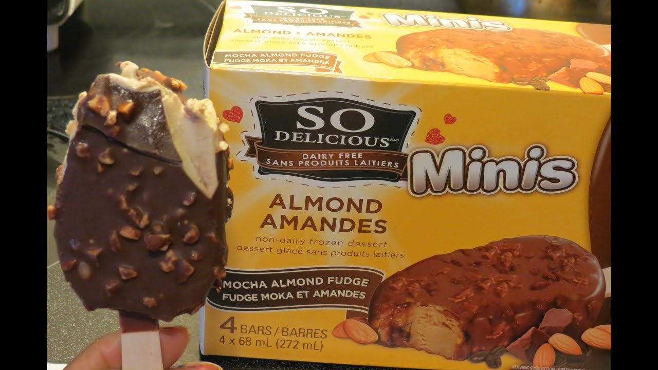 Product Review So Delicious AlmondMocha Almond Fudge Ice Cream Bars