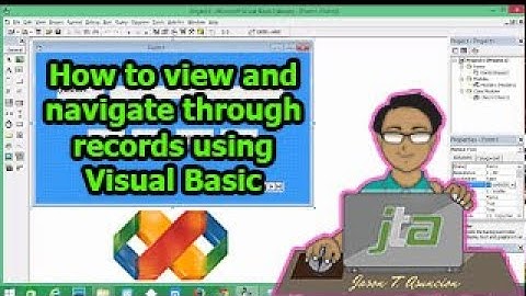 How to view and navigate through records using VB6