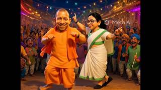 Yogi vs mamta🥰🥰 dance competition #viralvideo @manojday @pankajkgvlog