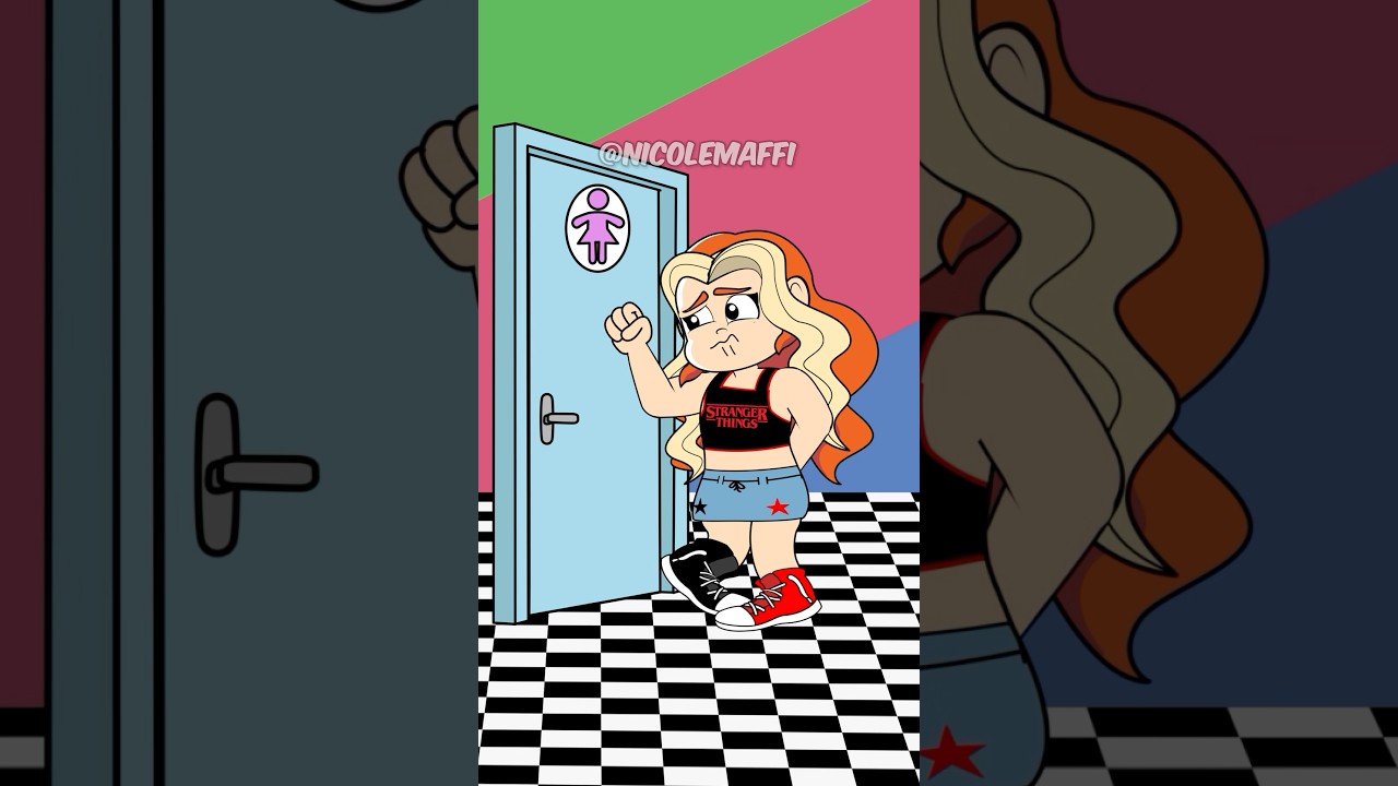 Abre a porta do banheiro