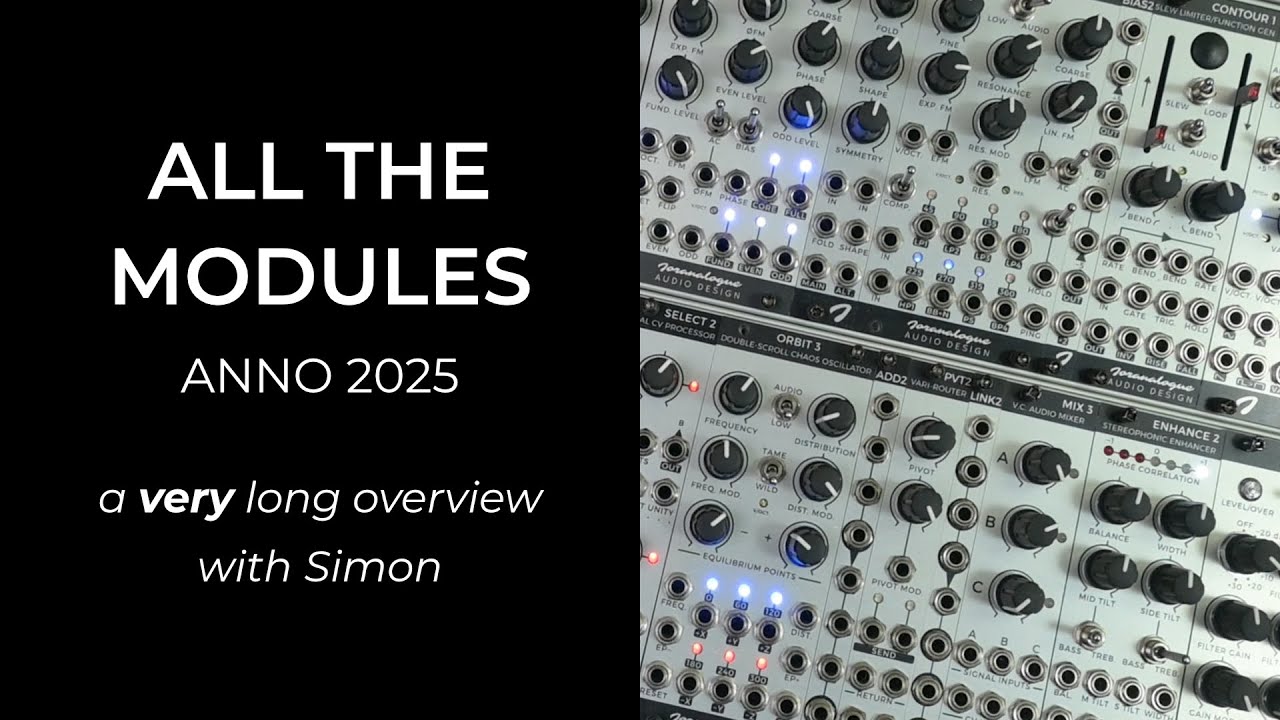 Joranalogue Audio Design / EVERY MODULE in the current line-up / STORIES & TRICKS