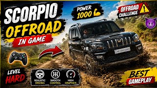 Scorpio 4x4 Offroad Driving | Ultimate SUV Challenge 🤕 screenshot 3