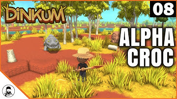 We Fought A Giant Alpha Crocodile in Dinkum