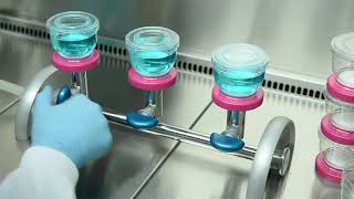 Membrane filtration with single use filtration units for bioburden testing