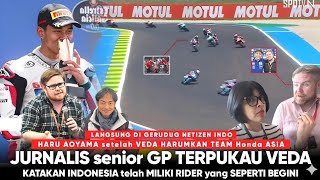 He Was Shocked by the Crazy Indonesian Racing Fans‼️Not Just Any Journalist and Aoyama's Reaction...