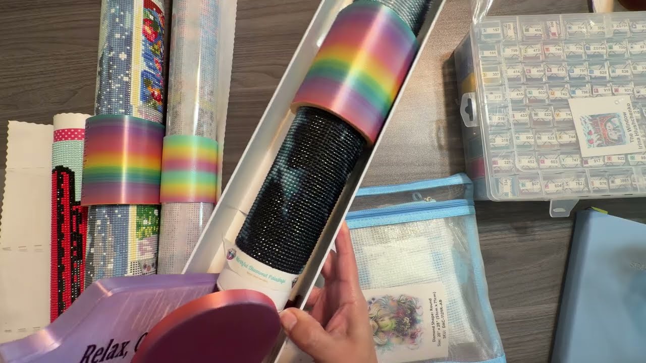 Обзор месяца // Алмазная живопись // Январь 2026